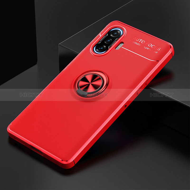 Funda Silicona Carcasa Ultrafina Goma con Magnetico Anillo de dedo Soporte SD2 para Xiaomi Poco F3 GT 5G