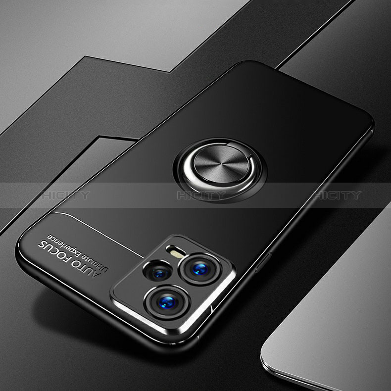 Funda Silicona Carcasa Ultrafina Goma con Magnetico Anillo de dedo Soporte SD3 para Xiaomi Redmi Note 12 Explorer
