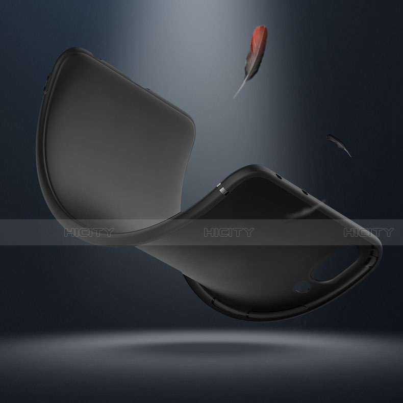 Funda Silicona Carcasa Ultrafina Goma con Magnetico Anillo de dedo Soporte T04 para Huawei P30 Lite
