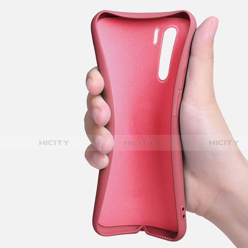 Funda Silicona Carcasa Ultrafina Goma con Magnetico Anillo de dedo Soporte T04 para Oppo Find X2 Lite