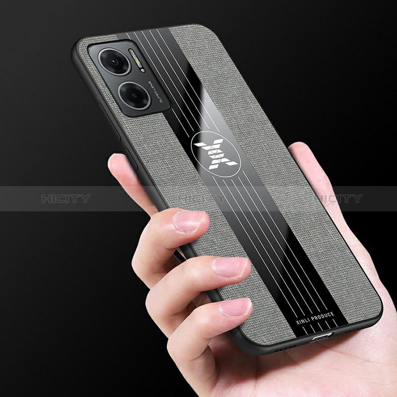 Funda Silicona Carcasa Ultrafina Goma con Magnetico Anillo de dedo Soporte X03L para Xiaomi Redmi Note 11E 5G
