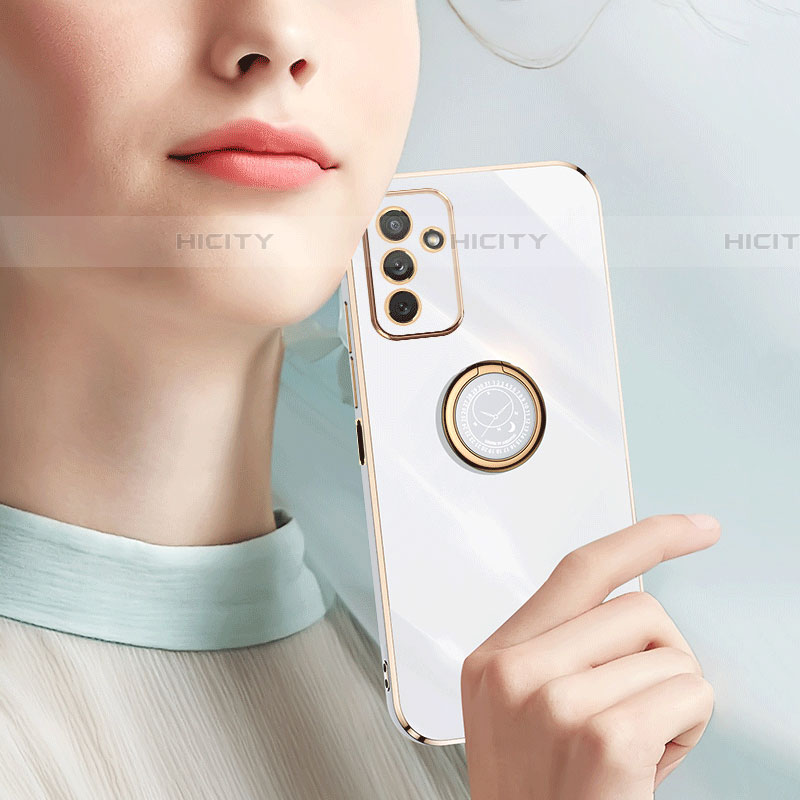 Funda Silicona Carcasa Ultrafina Goma con Magnetico Anillo de dedo Soporte XL1 para Samsung Galaxy F23 5G