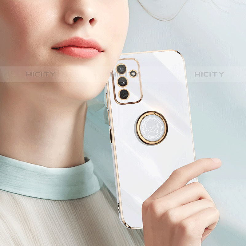 Funda Silicona Carcasa Ultrafina Goma con Magnetico Anillo de dedo Soporte XL1 para Samsung Galaxy M23 5G