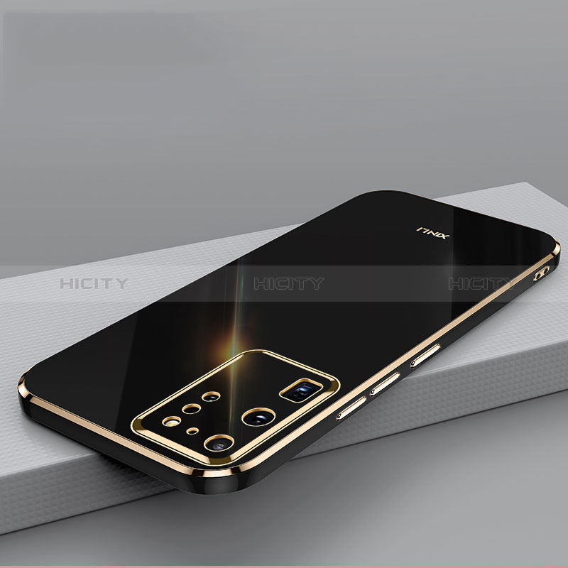 Funda Silicona Carcasa Ultrafina Goma con Magnetico Anillo de dedo Soporte XL1 para Samsung Galaxy S20 Ultra 5G