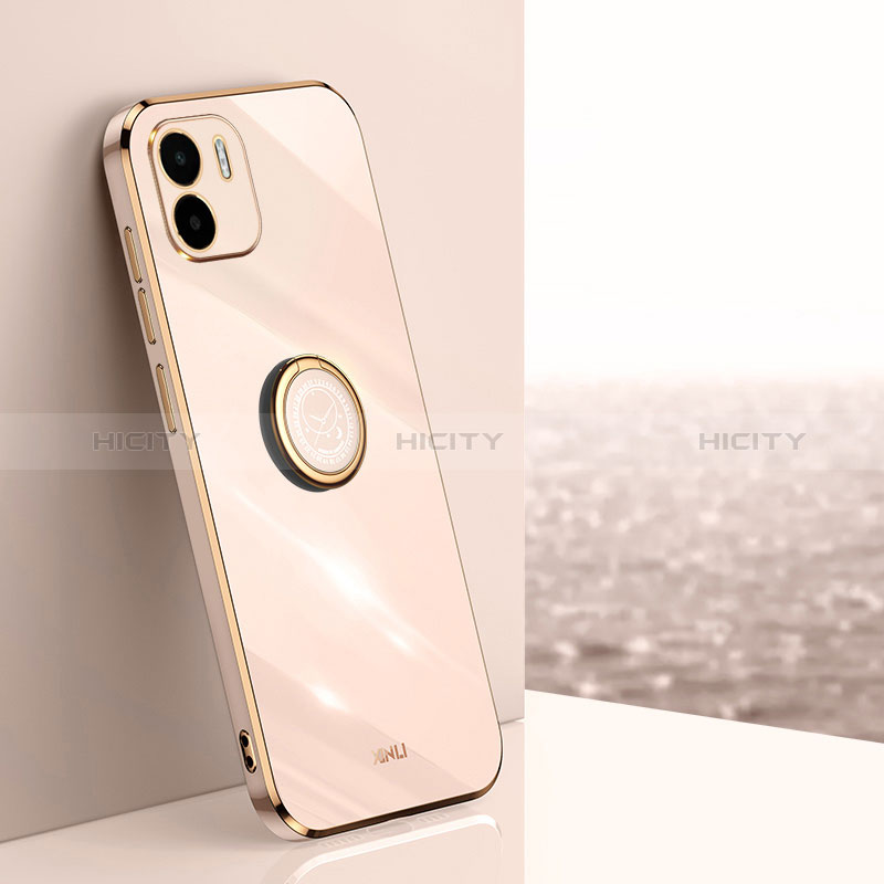 Funda Silicona Carcasa Ultrafina Goma con Magnetico Anillo de dedo Soporte XL1 para Xiaomi Redmi A2 Plus