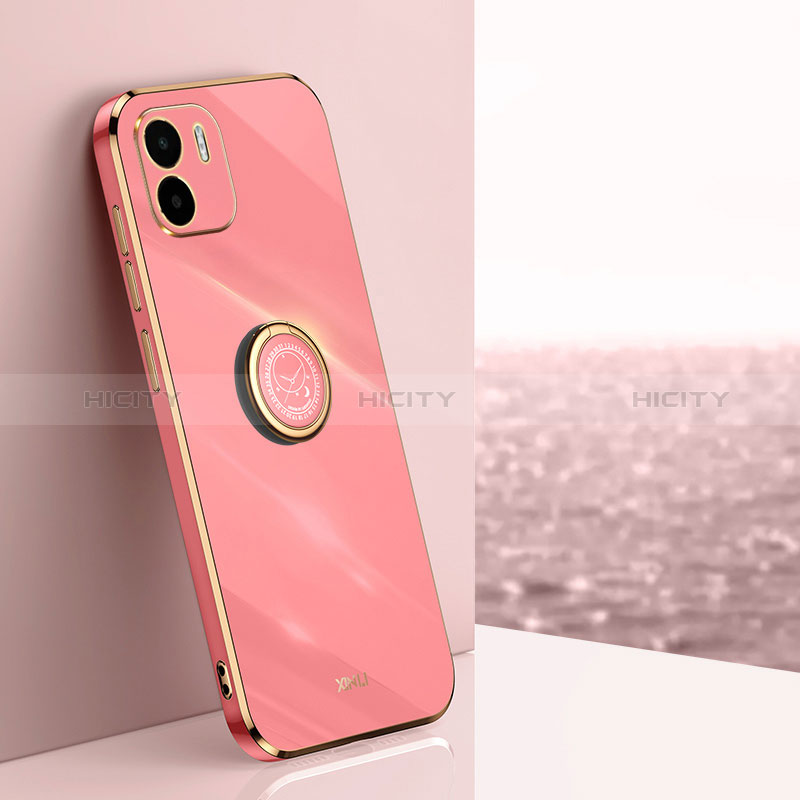 Funda Silicona Carcasa Ultrafina Goma con Magnetico Anillo de dedo Soporte XL1 para Xiaomi Redmi A2 Plus