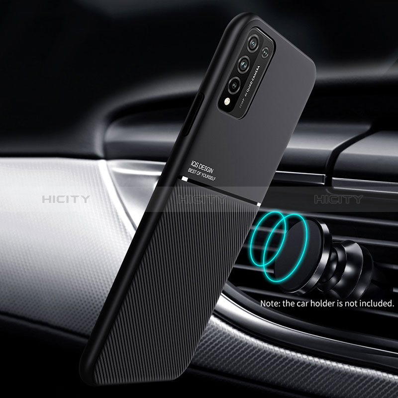 Funda Silicona Carcasa Ultrafina Goma con Magnetico para Huawei Honor 10X Lite