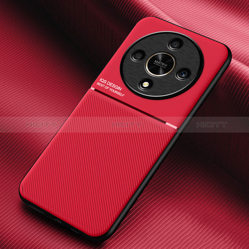 Funda Silicona Carcasa Ultrafina Goma con Magnetico para Huawei Honor X9b 5G