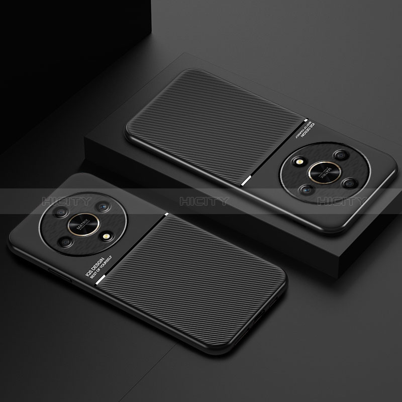 Funda Silicona Carcasa Ultrafina Goma con Magnetico para Huawei Honor X9b 5G
