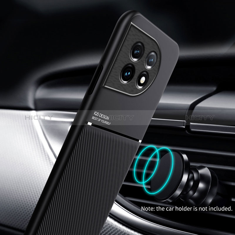 Funda Silicona Carcasa Ultrafina Goma con Magnetico para OnePlus Ace 2 Pro 5G