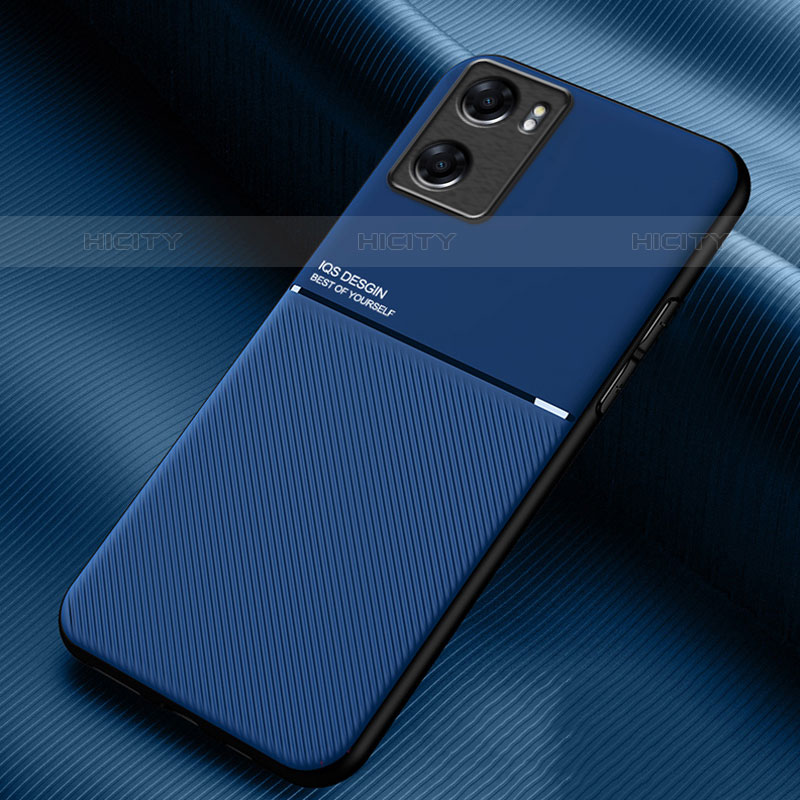 Funda Silicona Carcasa Ultrafina Goma con Magnetico para OnePlus Nord N20 SE Azul