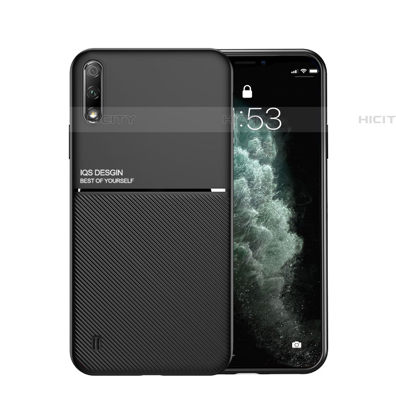 Funda Silicona Carcasa Ultrafina Goma con Magnetico para Samsung Galaxy A01 SM-A015
