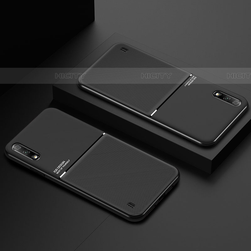 Funda Silicona Carcasa Ultrafina Goma con Magnetico para Samsung Galaxy A01 SM-A015