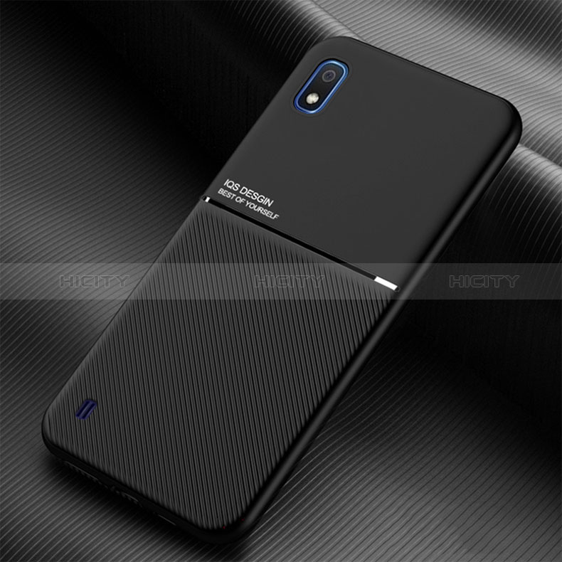 Funda Silicona Carcasa Ultrafina Goma con Magnetico para Samsung Galaxy A10