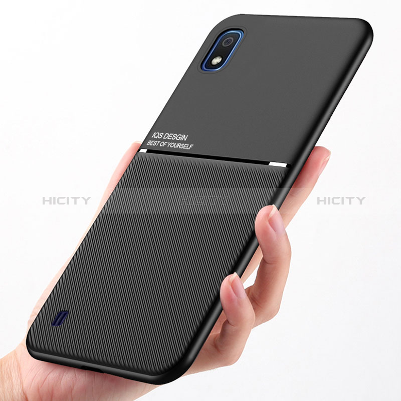 Funda Silicona Carcasa Ultrafina Goma con Magnetico para Samsung Galaxy A10