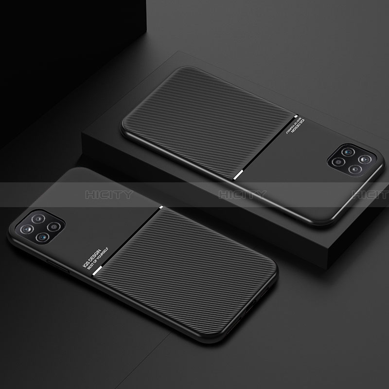 Funda Silicona Carcasa Ultrafina Goma con Magnetico para Samsung Galaxy A22 5G