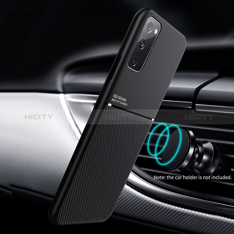 Funda Silicona Carcasa Ultrafina Goma con Magnetico para Samsung Galaxy S20 Lite 5G