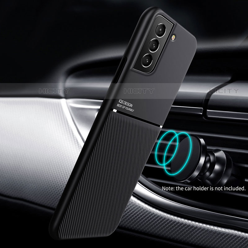 Funda Silicona Carcasa Ultrafina Goma con Magnetico para Samsung Galaxy S21 5G