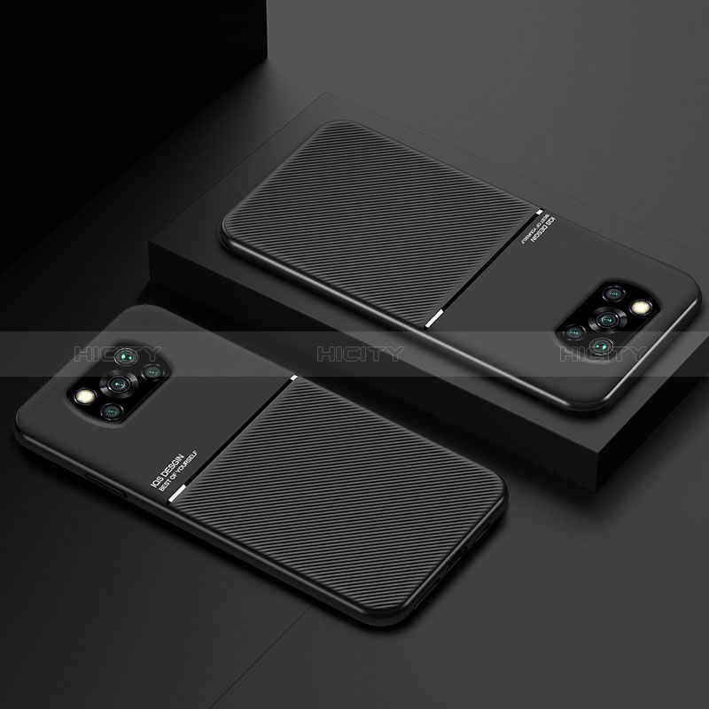 Funda Silicona Carcasa Ultrafina Goma con Magnetico para Xiaomi Poco X3 NFC
