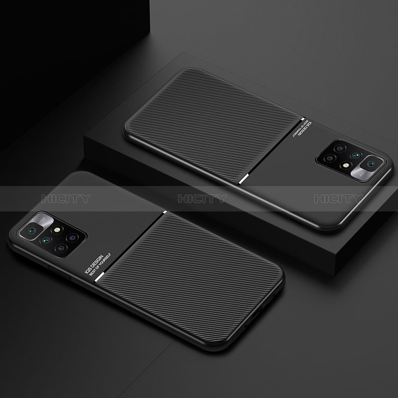 Funda Silicona Carcasa Ultrafina Goma con Magnetico para Xiaomi Redmi 10 (2022)