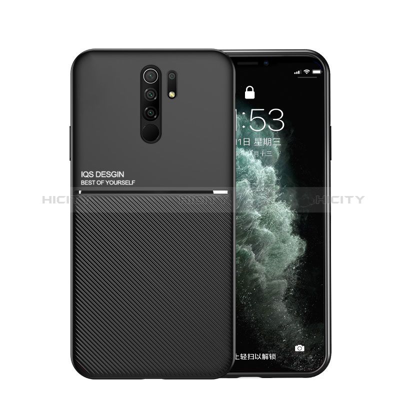 Funda Silicona Carcasa Ultrafina Goma con Magnetico para Xiaomi Redmi 9