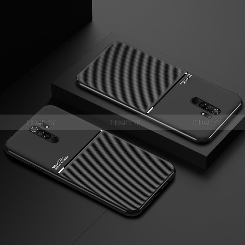 Funda Silicona Carcasa Ultrafina Goma con Magnetico para Xiaomi Redmi 9