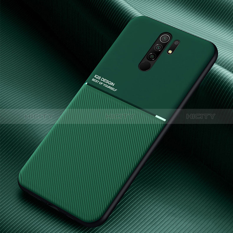 Funda Silicona Carcasa Ultrafina Goma con Magnetico para Xiaomi Redmi 9