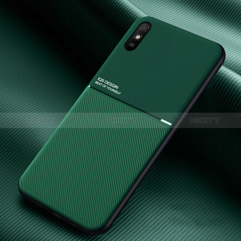 Funda Silicona Carcasa Ultrafina Goma con Magnetico para Xiaomi Redmi 9i