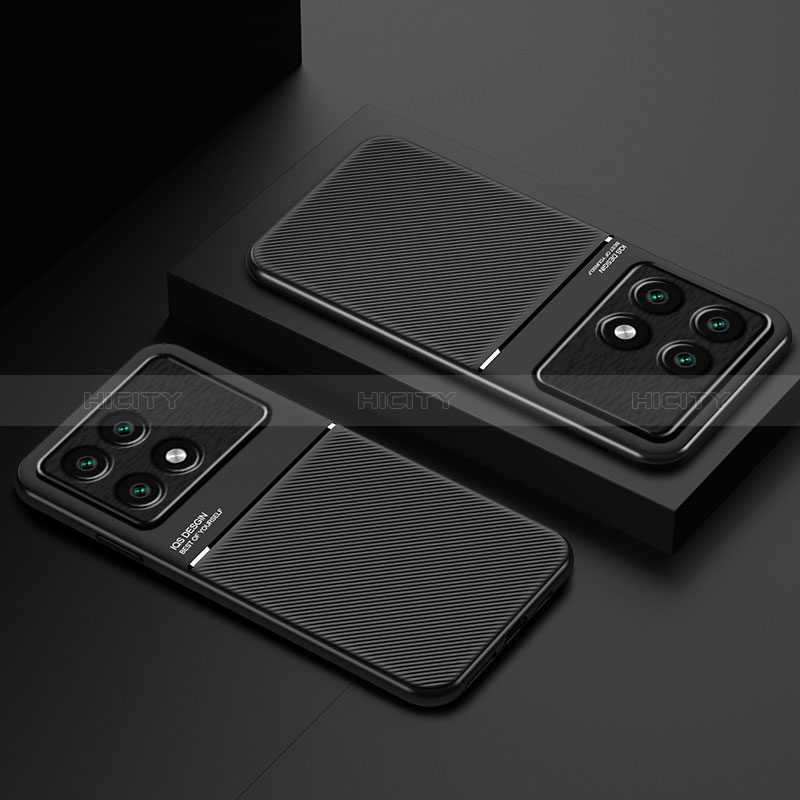 Funda Silicona Carcasa Ultrafina Goma con Magnetico para Xiaomi Redmi K70 Pro 5G