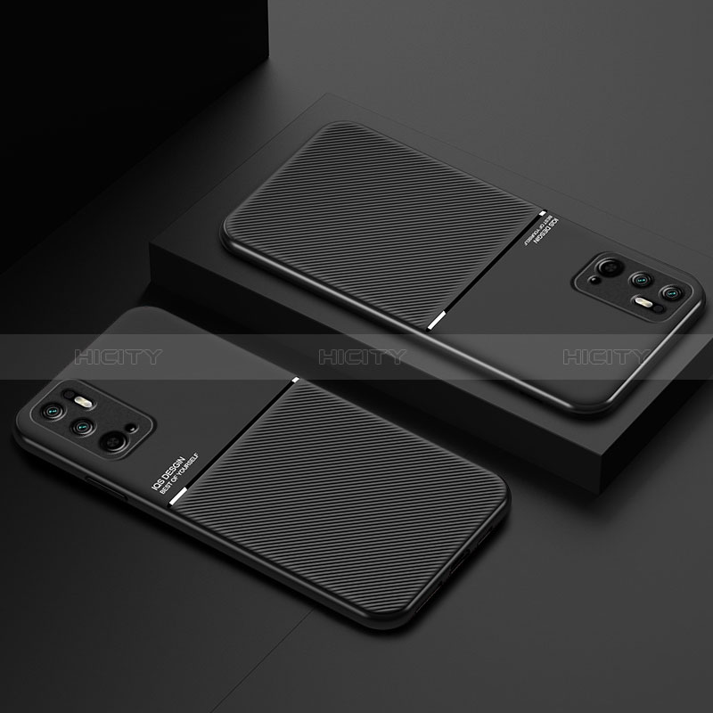 Funda Silicona Carcasa Ultrafina Goma con Magnetico para Xiaomi Redmi Note 10 5G