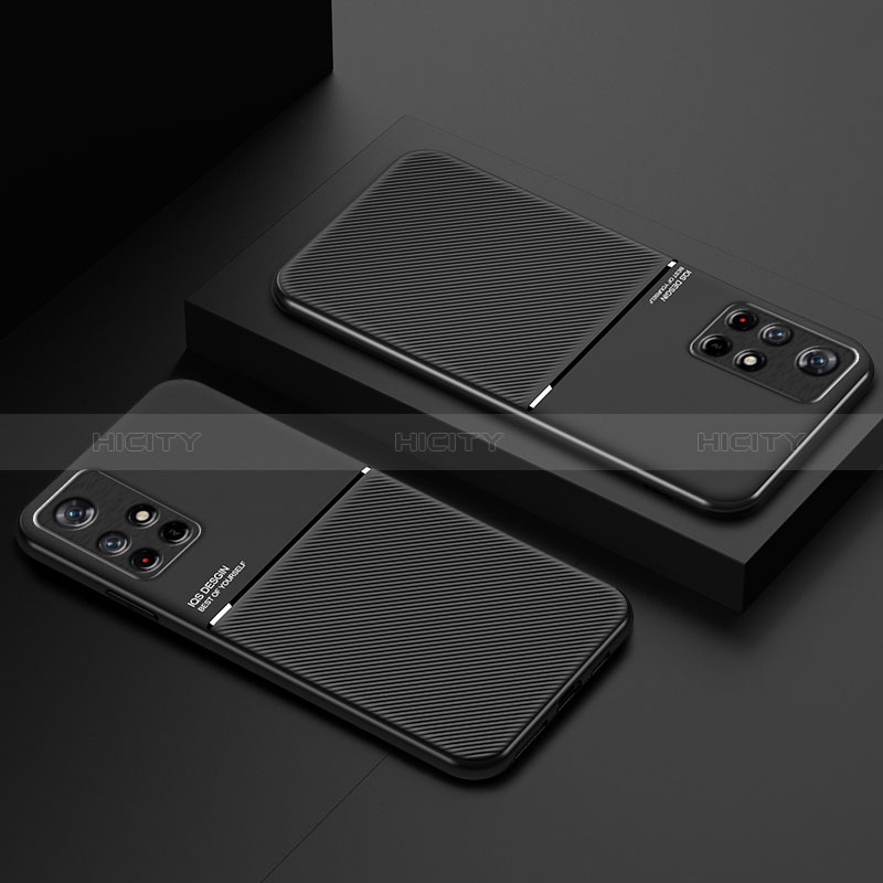 Funda Silicona Carcasa Ultrafina Goma con Magnetico para Xiaomi Redmi Note 11S 5G