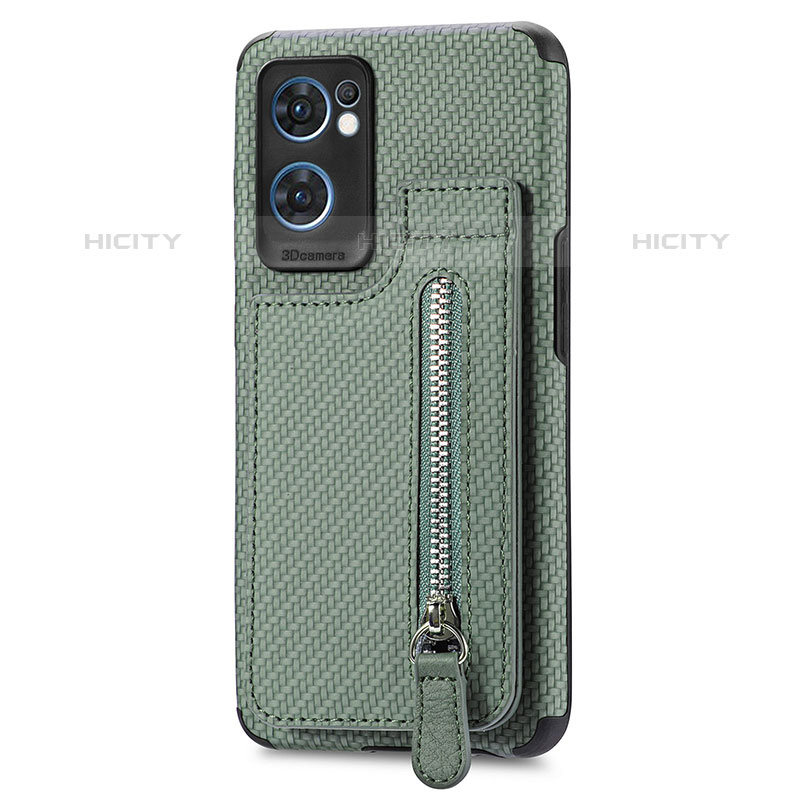 Funda Silicona Carcasa Ultrafina Goma con Magnetico S01D para Oppo Reno7 5G