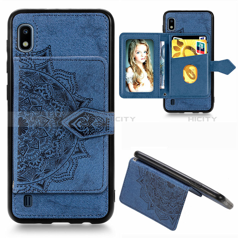 Funda Silicona Carcasa Ultrafina Goma con Magnetico S01D para Samsung Galaxy A10