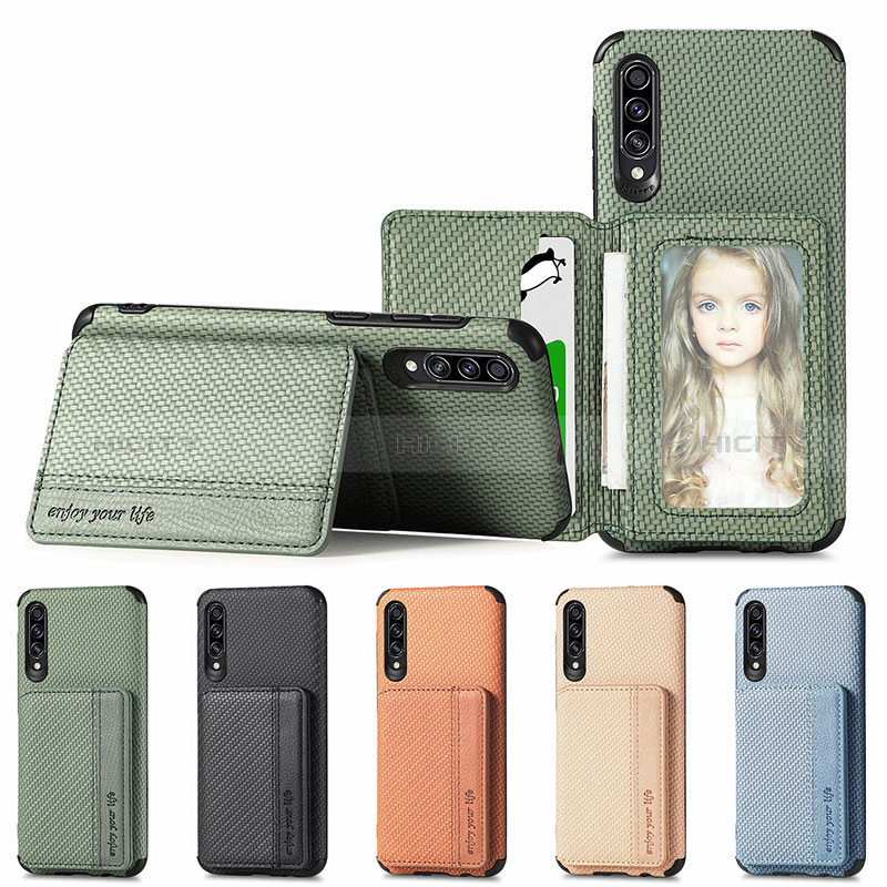 Funda Silicona Carcasa Ultrafina Goma con Magnetico S01D para Samsung Galaxy A30S