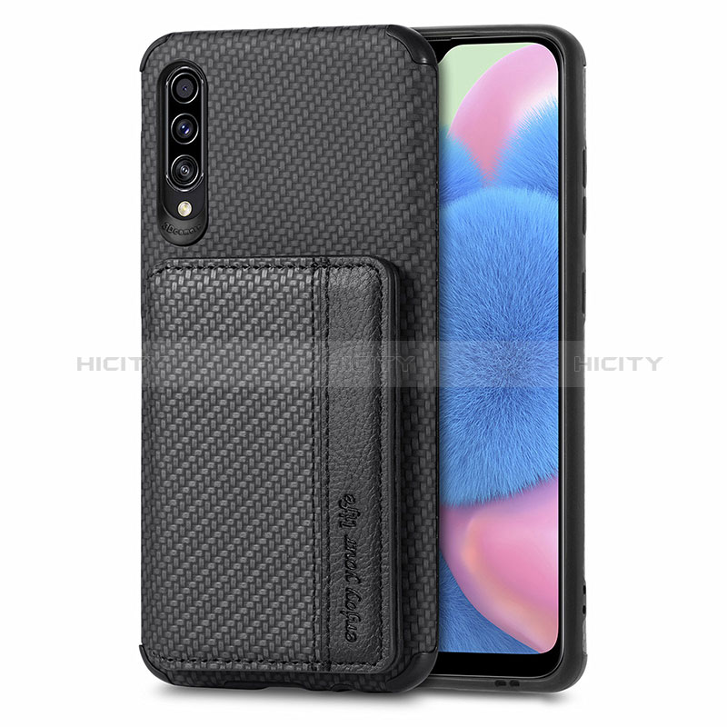 Funda Silicona Carcasa Ultrafina Goma con Magnetico S01D para Samsung Galaxy A50