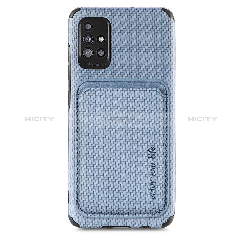 Funda Silicona Carcasa Ultrafina Goma con Magnetico S01D para Samsung Galaxy A51 5G