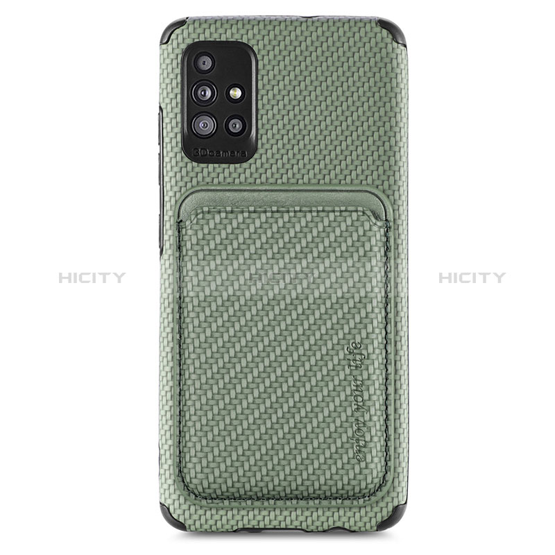 Funda Silicona Carcasa Ultrafina Goma con Magnetico S01D para Samsung Galaxy A51 5G