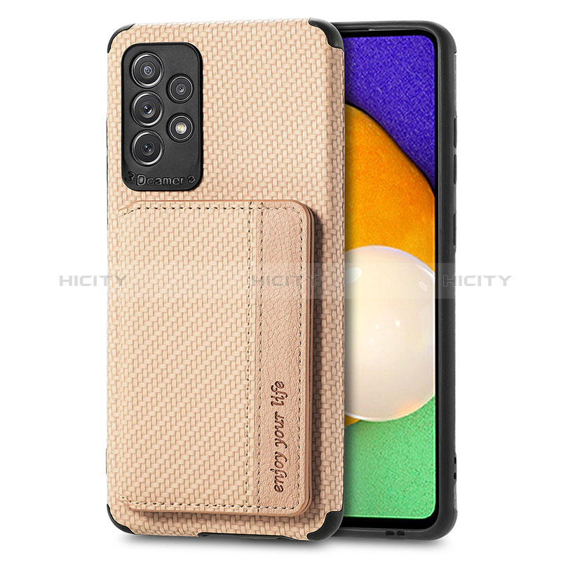 Funda Silicona Carcasa Ultrafina Goma con Magnetico S01D para Samsung Galaxy A52s 5G