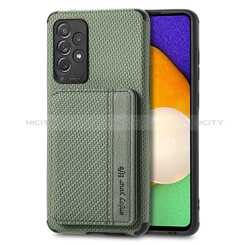 Funda Silicona Carcasa Ultrafina Goma con Magnetico S01D para Samsung Galaxy A52s 5G