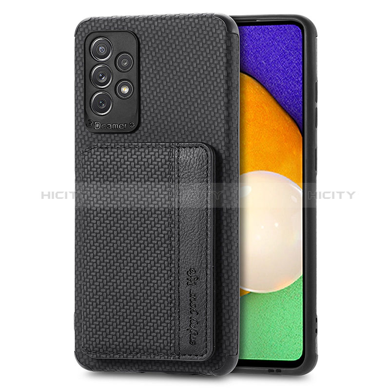 Funda Silicona Carcasa Ultrafina Goma con Magnetico S01D para Samsung Galaxy A52s 5G