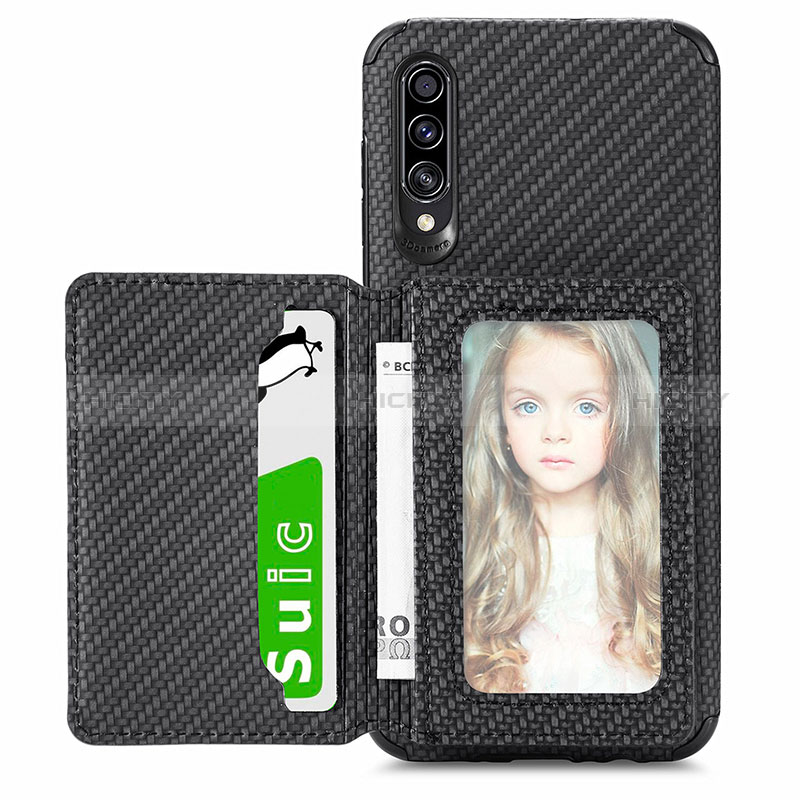 Funda Silicona Carcasa Ultrafina Goma con Magnetico S01D para Samsung Galaxy A70S