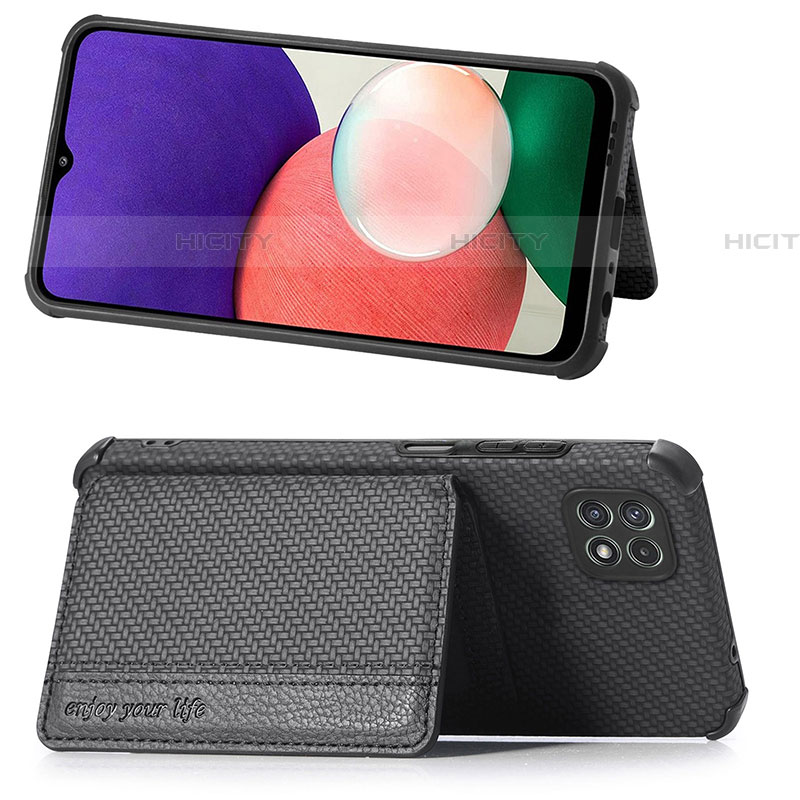 Funda Silicona Carcasa Ultrafina Goma con Magnetico S01D para Samsung Galaxy F42 5G