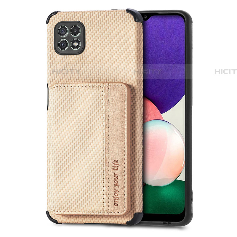 Funda Silicona Carcasa Ultrafina Goma con Magnetico S01D para Samsung Galaxy F42 5G