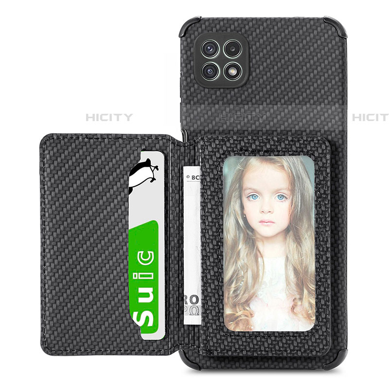 Funda Silicona Carcasa Ultrafina Goma con Magnetico S01D para Samsung Galaxy F42 5G