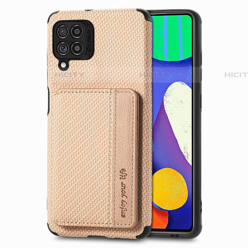 Funda Silicona Carcasa Ultrafina Goma con Magnetico S01D para Samsung Galaxy F62 5G