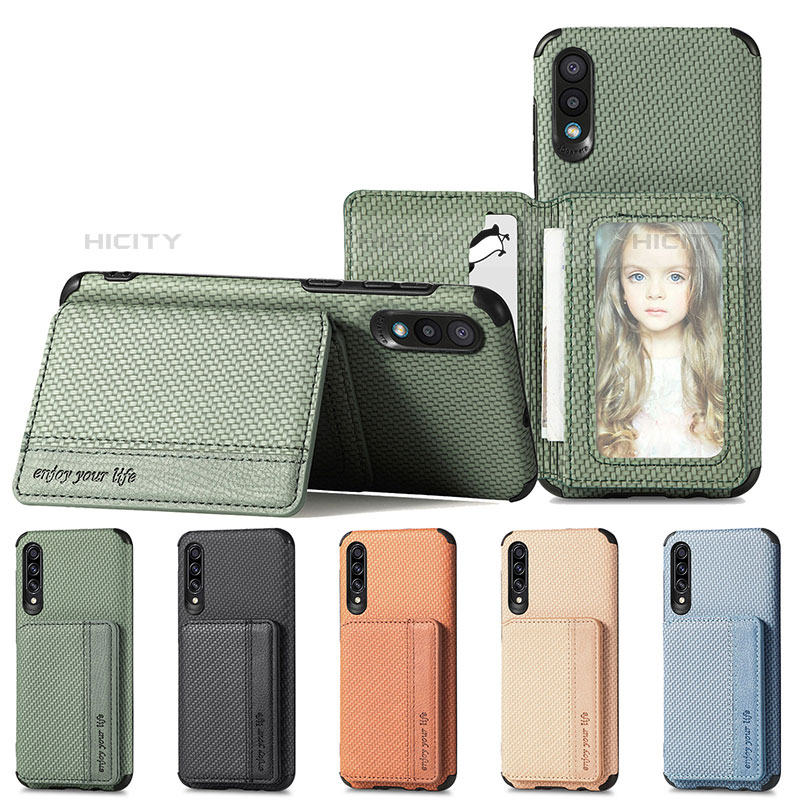 Funda Silicona Carcasa Ultrafina Goma con Magnetico S01D para Samsung Galaxy M02