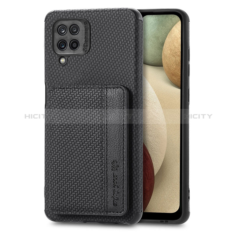 Funda Silicona Carcasa Ultrafina Goma con Magnetico S01D para Samsung Galaxy M12