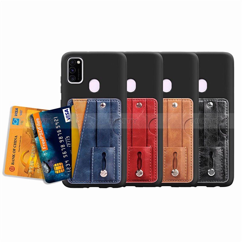 Funda Silicona Carcasa Ultrafina Goma con Magnetico S01D para Samsung Galaxy M30s