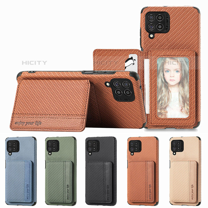 Funda Silicona Carcasa Ultrafina Goma con Magnetico S01D para Samsung Galaxy M62 4G