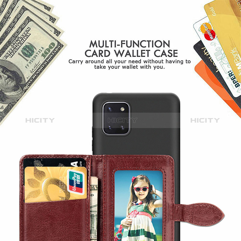 Funda Silicona Carcasa Ultrafina Goma con Magnetico S01D para Samsung Galaxy Note 10 Lite